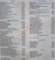 Haji Ali Juice Centre menu