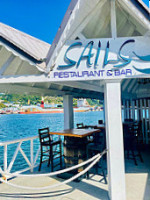 Sails Restaurant Bar inside
