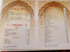 Samrat Veg menu