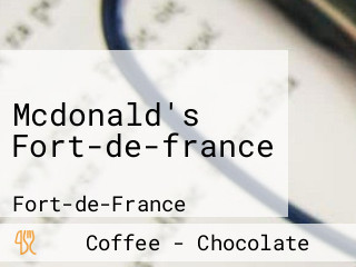 Mcdonald's Fort-de-france