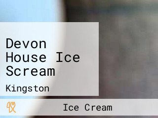 Devon House Ice Scream